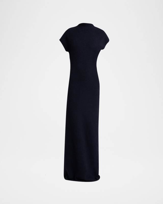 Abie Boiled Wool Maxi Dress